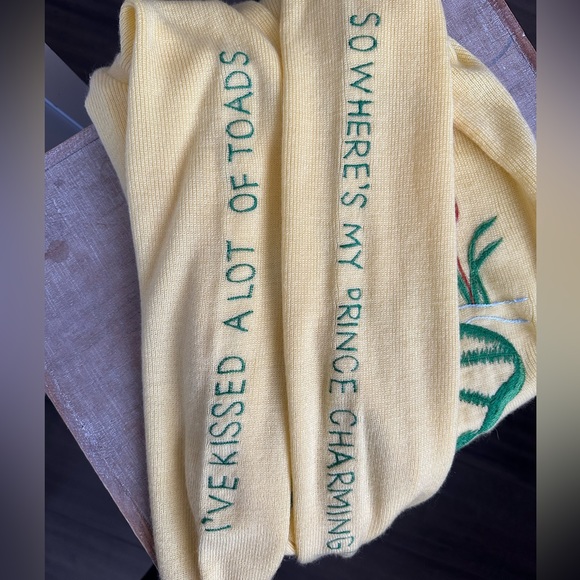 Cute Embroidered Sweater - Picture 2 of 2